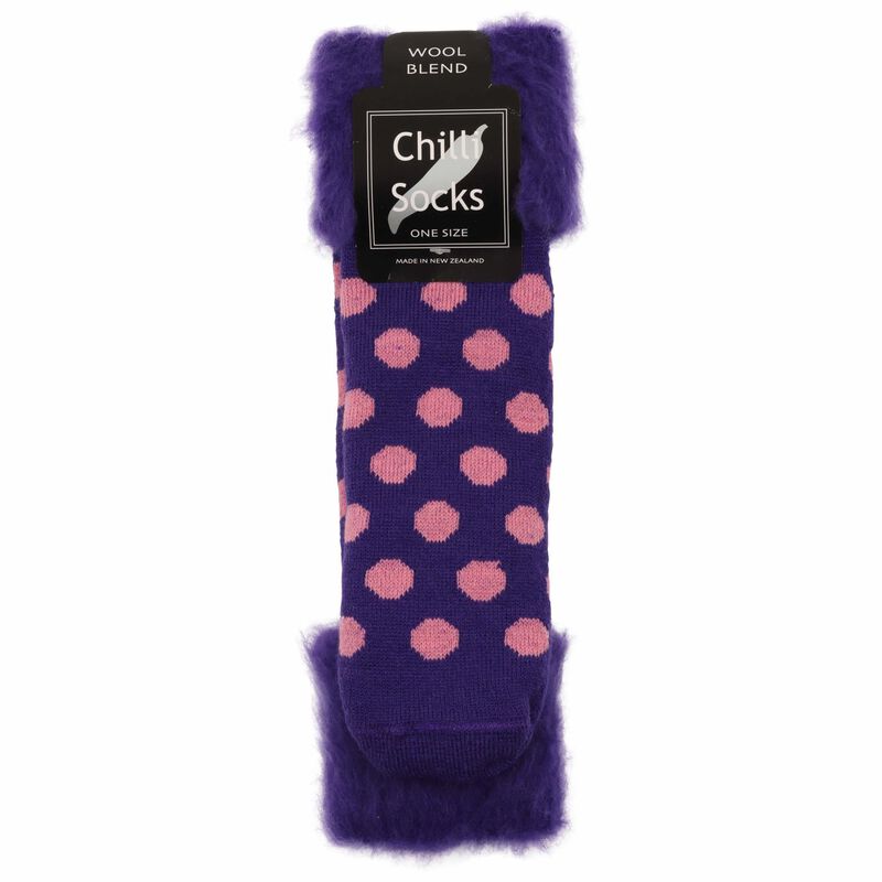 Chilli Socks Spot Bedsock image number 5